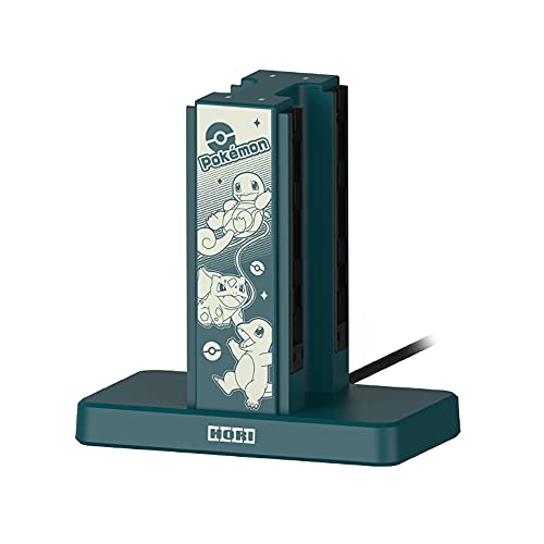 Hori Pokemon Star Joycon Charging Stand & Pc Hard Cover Set For Nintendo Switch - New Japan Figure 4961818034785 2