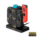 Hori The Legend Of Zelda (Zelda No Densetsu) Joycon Charging Stand & Pc Hard Cover Set For Nintendo Switch - New Japan Figure 4961818035331