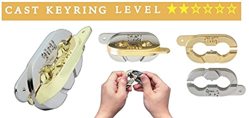 Hanayama Huzzle Cast Key Ring [Difficulty Level 2]- Japan Figure Store - #1 Bring To You The Best Japanese Goods