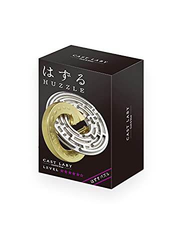 Hanayama Huzzle Cast Rabbi Gold Silver [Difficulty Level 5]- Japan Figure Store - #1 Bring To You The Best Japanese Goods