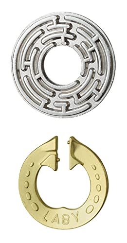 Hanayama Huzzle Cast Rabbi Gold Silver [Difficulty Level 5]- Japan Figure Store - #1 Bring To You The Best Japanese Goods