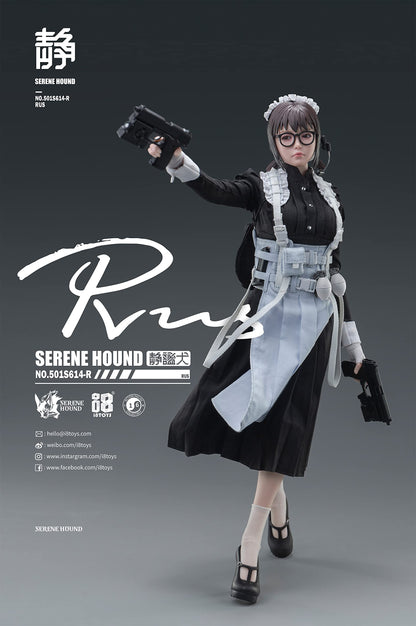 I8Toys Serene Hound [Selene Hound] Series 501S614 R Cerberus Maid Corps Ross 1/6 Scale Pvc Silicon Metal Painted Action Figure- Japan Figure Store - #1 Bring To You The Best Japanese Goods