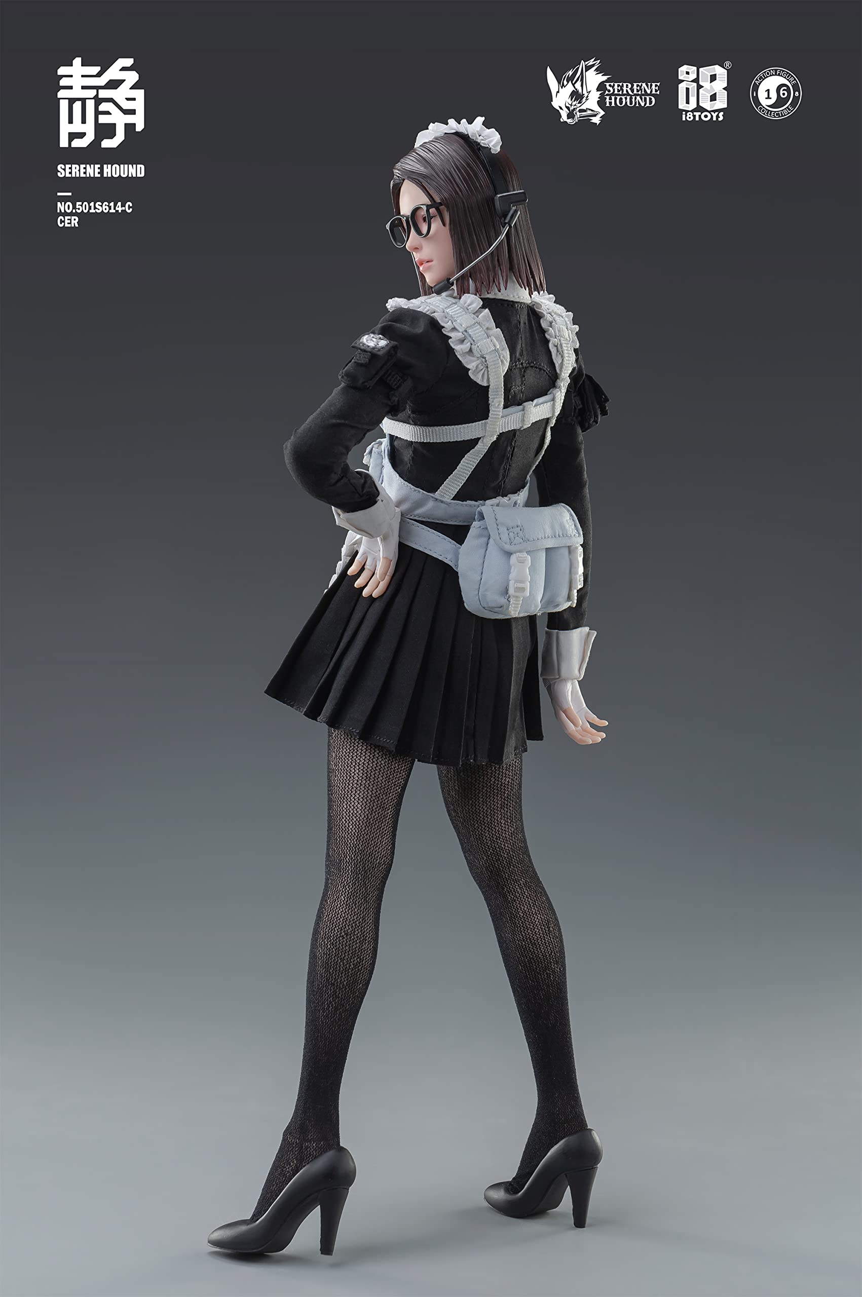 I8Toys Serene Hound Series 501S614 C Cerberus Maid Corps Cell 1/6 Scale Pvc Silicon Metal Painted Action Figure- Japan Figure Store - #1 Bring To You The Best Japanese Goods