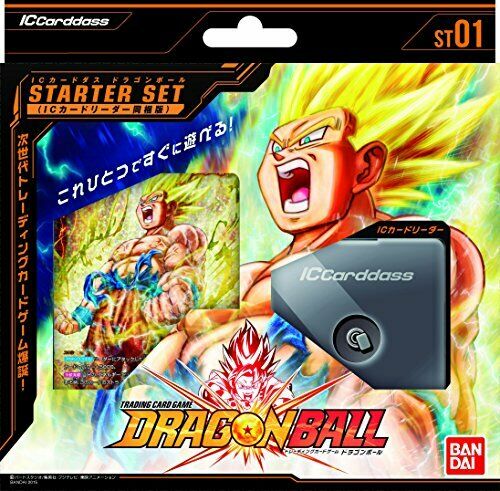 Ic Cardass Dragon Ball First Bullet Starter Set Ic Card Reader Bundle St01- Japan Figure Store - #1 Bring To You The Best Japanese Goods