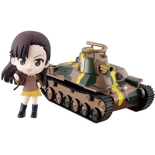 Ichiban Kuji Premium Girls Und Panzer Theatrical Ver. G Prize Tank Set - Kinuyo Nishi Chibi Kyun Chara Japan- Japan Figure Store - #1 Bring To You The Best Japanese Goods