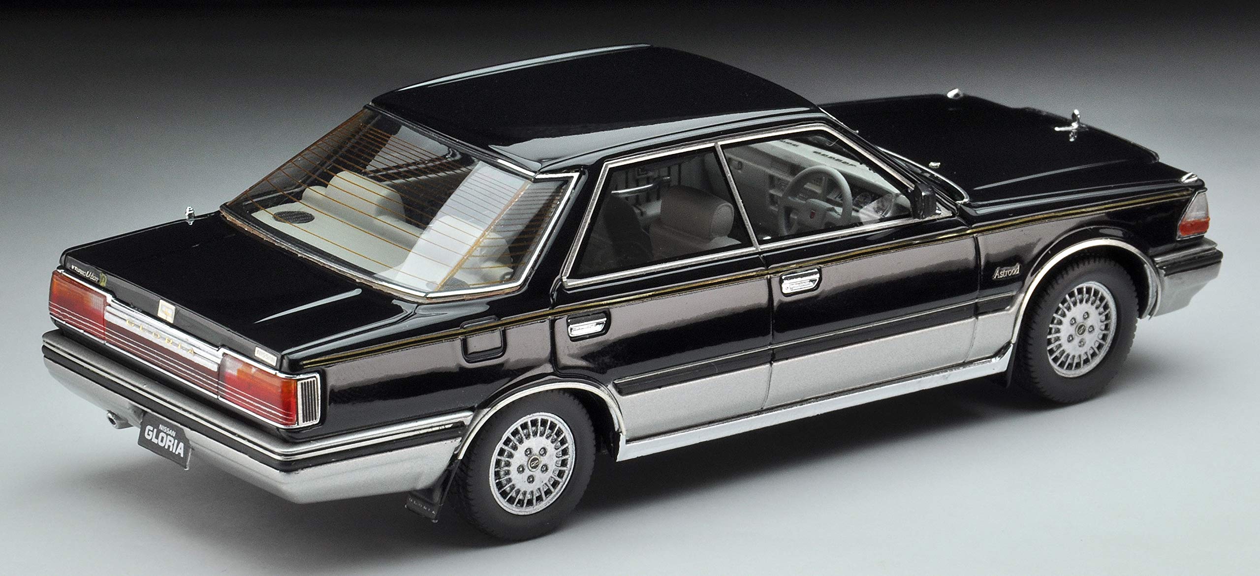 Tomytec 1/43 Scale Gloria Astrode G Black/Gray Model - Ignition Finished Product- Japan Figure Store - #1 Bring To You The Best Japanese Goods