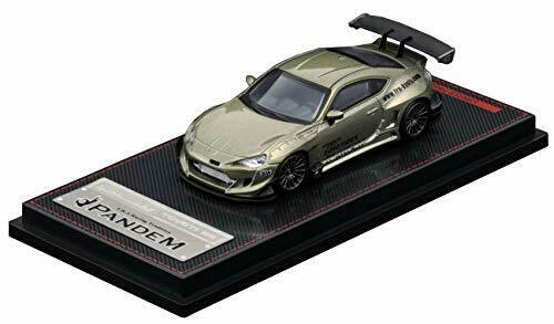 Ignition Model 1/64 Scale Pandem Toyota 86 V3 Green Metallic Diecast Car - Japan Figure