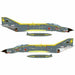 J.a.s.d.f. F-4ej Custom 3rd Air Wing 8th Fighter Squadron 'black Panther' Decal - Japan Figure