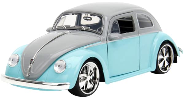 Kyosho 1/24 1959 VW Beetle Light Blue/Gray- Japan Figure Store - #1 Bring To You The Best Japanese Goods
