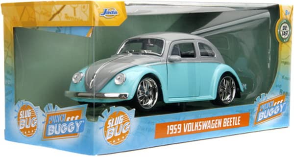 Kyosho 1/24 1959 VW Beetle Light Blue/Gray- Japan Figure Store - #1 Bring To You The Best Japanese Goods