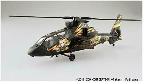 Jgsdf Observation Helicopter Oh-1 Ita Omega Yuzu Kisarazu 1/72 Plastic Model- Japan Figure Store - #1 Bring To You The Best Japanese Goods