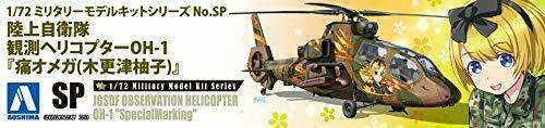 Jgsdf Observation Helicopter Oh-1 Ita Omega Yuzu Kisarazu 1/72 Plastic Model- Japan Figure Store - #1 Bring To You The Best Japanese Goods