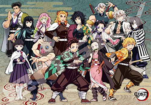 ENSKY 1000T-304 Jigsaw Puzzle Demon Slayer: Kimetsu No Yaiba Character Collected Together 1000 Pieces- Japan Figure Store - #1 Bring To You The Best Japanese Goods
