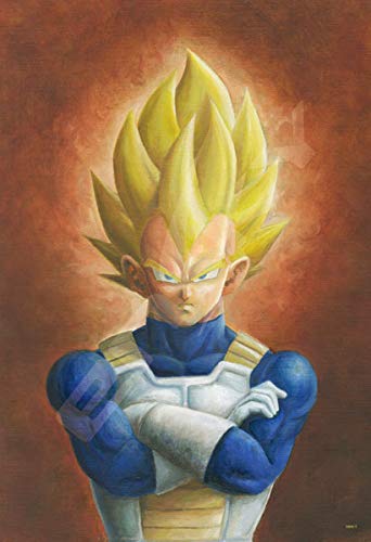 Ensky Jigsaw Puzzle 300-1509 Dragon Ball Z Portrait Vegeta (300 Pieces) Dragon Ball Puzzle- Japan Figure Store - #1 Bring To You The Best Japanese Goods