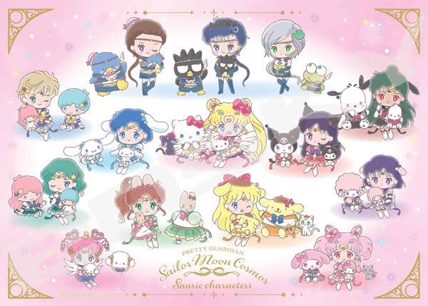 Sailor Moon x Sanrio 500-Piece Jigsaw Puzzle Ensky- Japan Figure Store - #1 Bring To You The Best Japanese Goods