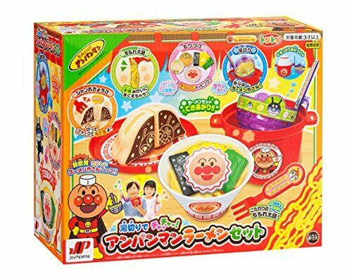 Joy Palette Chatcha'! Anpanman Ramen Set In Anpanman Hot Water Cut- Japan Figure Store - #1 Bring To You The Best Japanese Goods