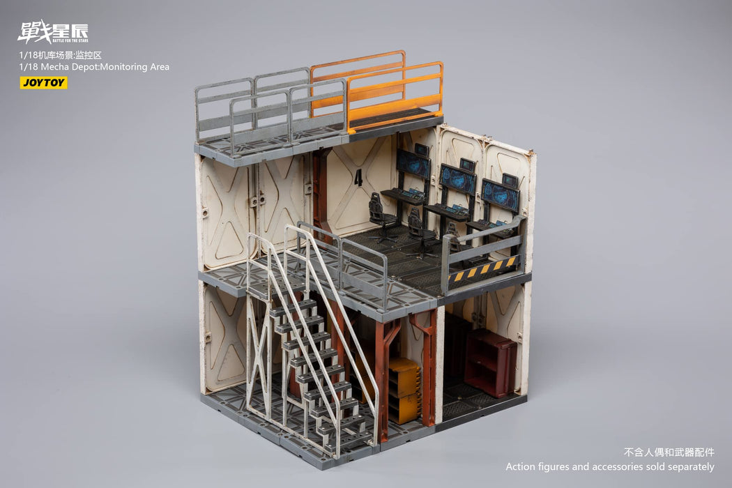 Joytoy Senseishin Mecha Hangar Surveillance Area 1/18 Scale Diorama Japan- Japan Figure Store - #1 Bring To You The Best Japanese Goods