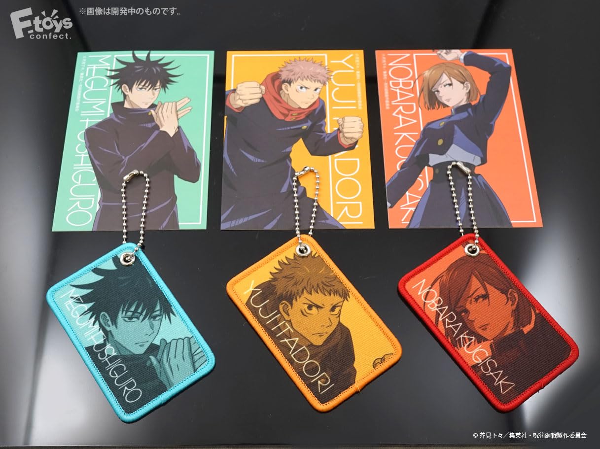 10 Piece Japan Jujutsu Kaisen Character Tag Candy Toy/Gum - F-Toys Confect- Japan Figure Store - #1 Bring To You The Best Japanese Goods