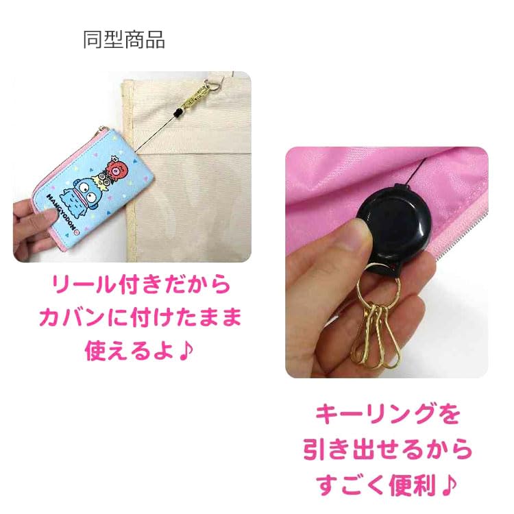 K Co Sanrio Kuromi Pass Case Key Case H130xW85xD15mm CKPS1-Ku- Japan Figure Store - #1 Bring To You The Best Japanese Goods