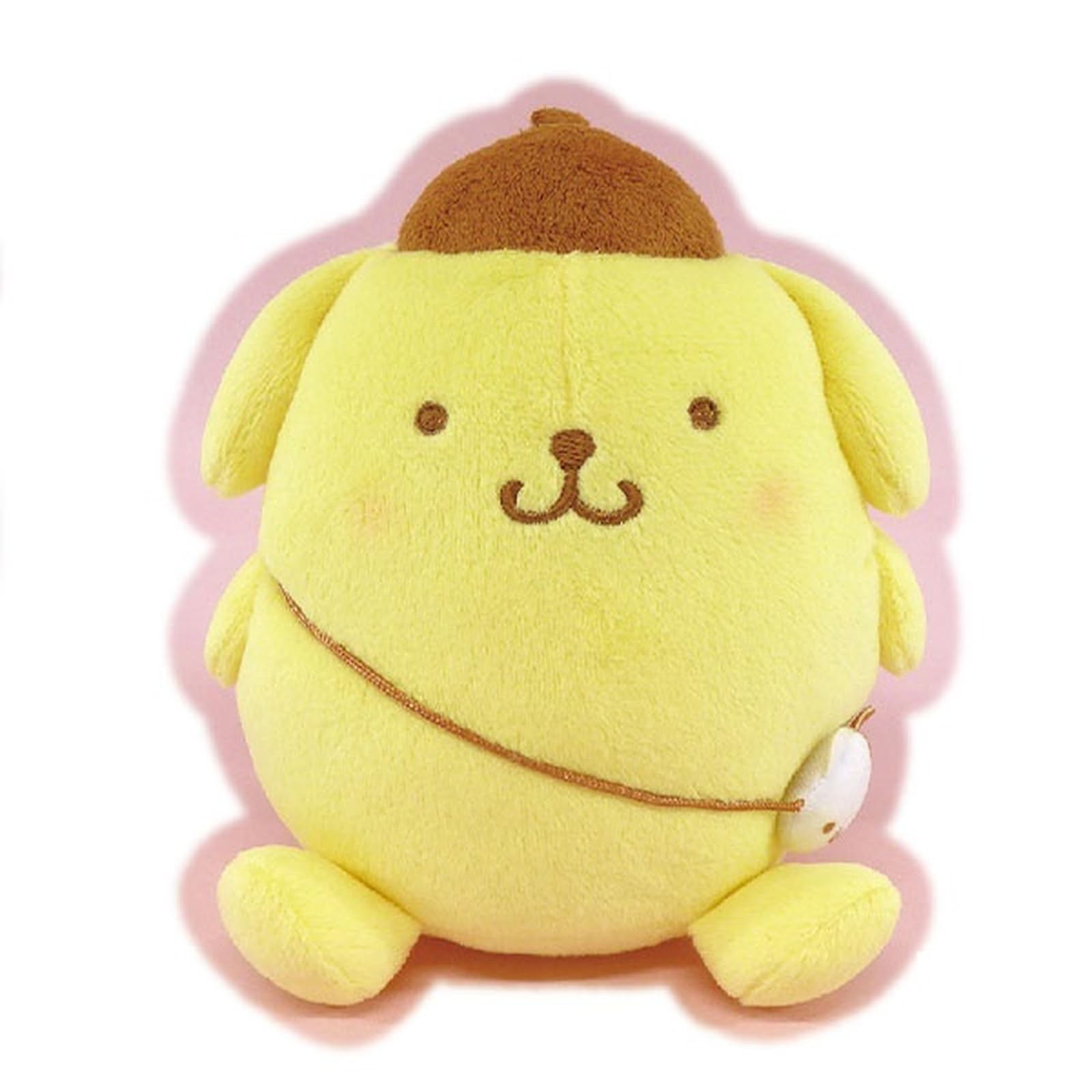 K Company Sanrio Nostalgia Sitting Plush Pompompurin Japan H160Xw120Xd85Mm- Japan Figure Store - #1 Bring To You The Best Japanese Goods