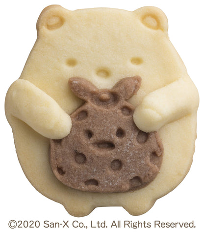 Kai Corporation Facial Expression Cookie Cutter Set Sumikko Gurashi Shirokuma Made In Japan - Dn0501- Japan Figure Store - #1 Bring To You The Best Japanese Goods