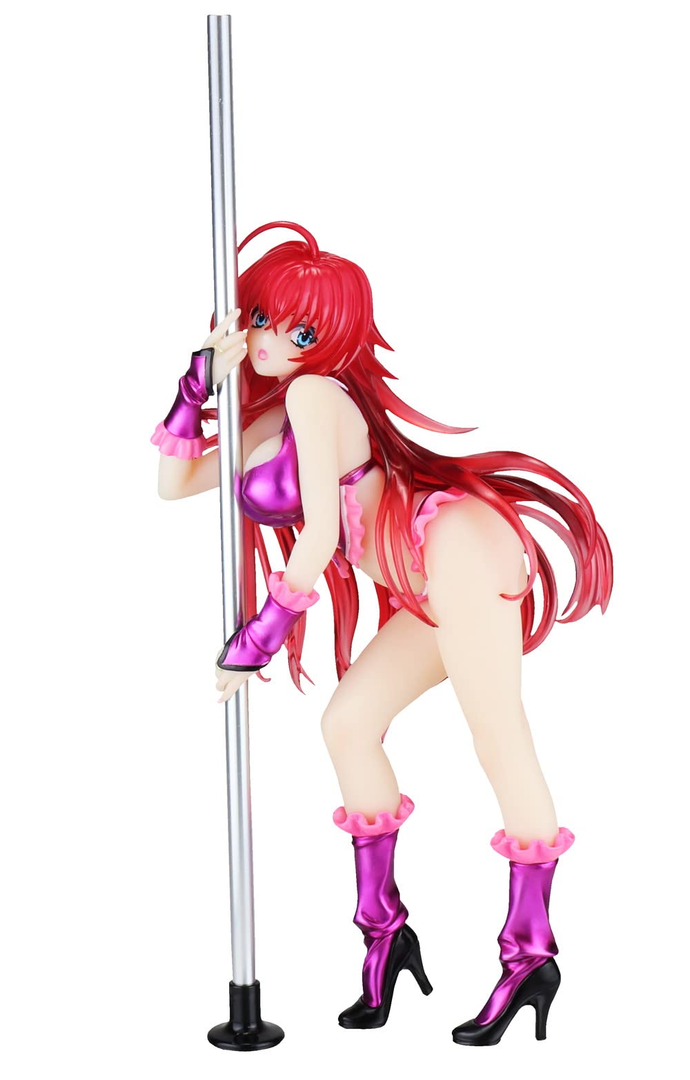 Kaitendo High School Dxd Rias Gremory Pole Dance Ver. ~Purple Color~ 1/7 Scale Pvc Painted Complete Figure- Japan Figure Store - #1 Bring To You The Best Japanese Goods