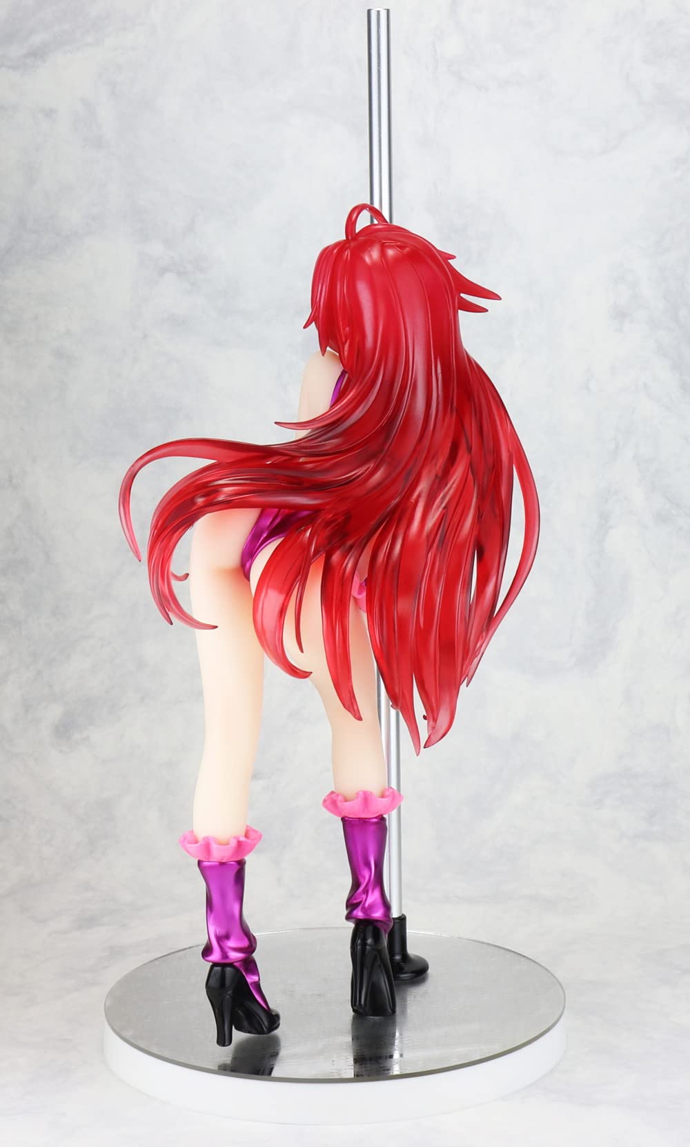 Kaitendo High School Dxd Rias Gremory Pole Dance Ver. ~Purple Color~ 1/7 Scale Pvc Painted Complete Figure- Japan Figure Store - #1 Bring To You The Best Japanese Goods