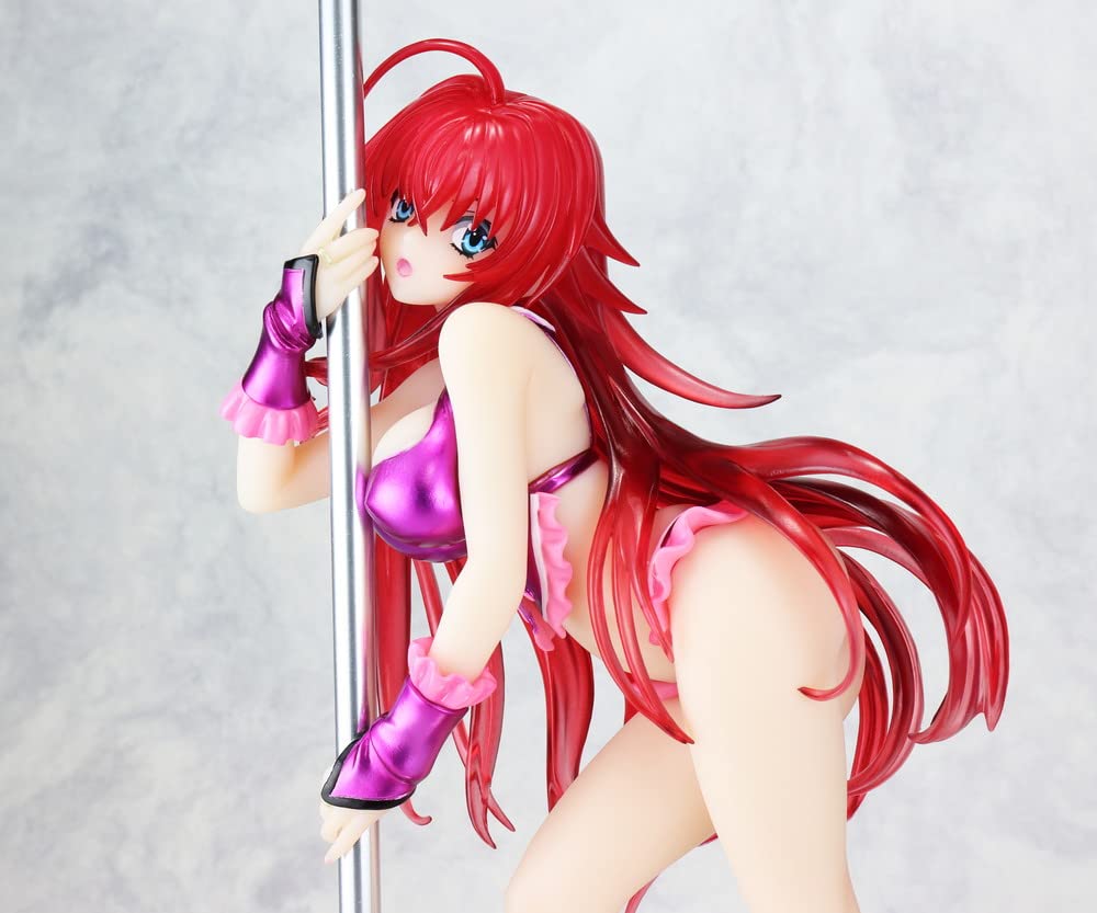 Kaitendo High School Dxd Rias Gremory Pole Dance Ver. ~Purple Color~ 1/7 Scale Pvc Painted Complete Figure- Japan Figure Store - #1 Bring To You The Best Japanese Goods