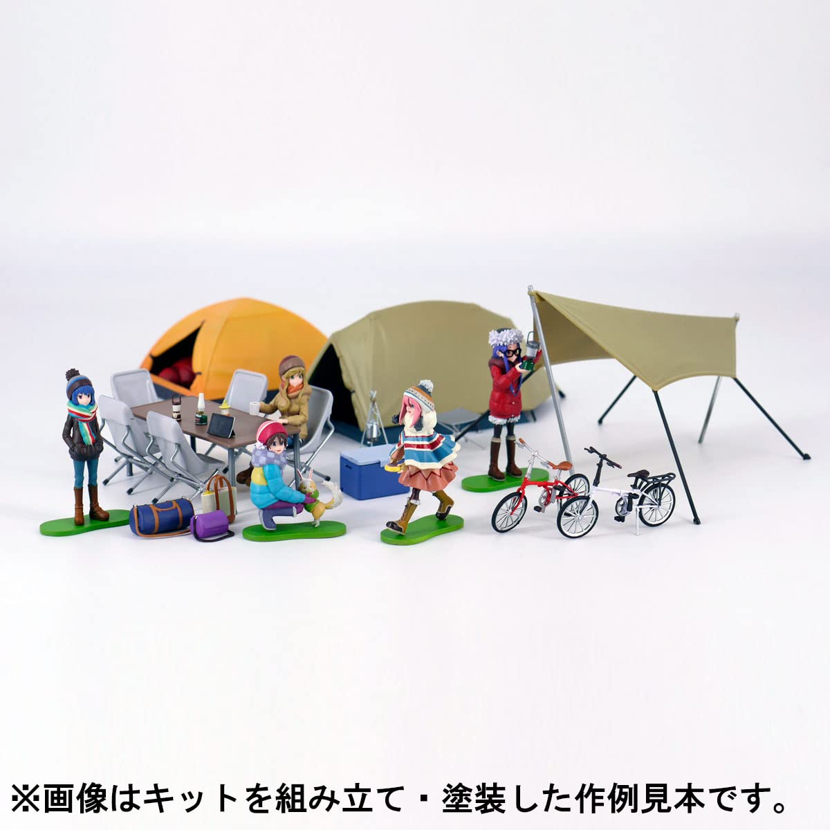 KAIYODO Artpla 1/24 Yuru Camp Camping Set Plastic Model Laid-Back Camp- Japan Figure Store - #1 Bring To You The Best Japanese Goods