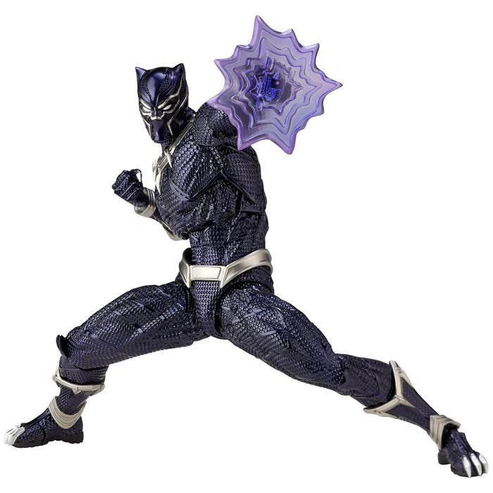 Kaiyodo Amazing Yamaguchi No.030 Black Panther Revoltech Figure - Japanese Action Model- Japan Figure Store - #1 Bring To You The Best Japanese Goods