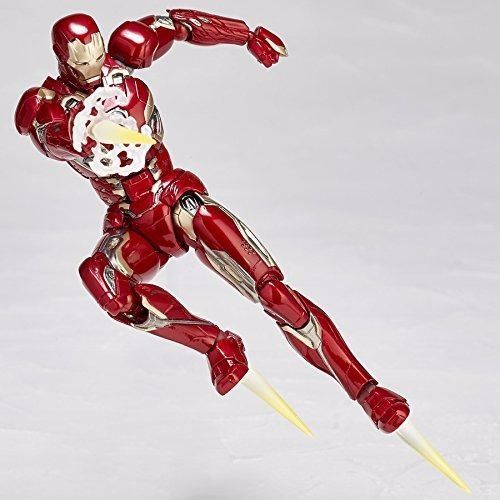 Kaiyodo Movie Revo Figure Complex No.004 Avengers Iron Man Mark Xlv 45 Figure- Japan Figure Store - #1 Bring To You The Best Japanese Goods