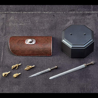 KAIYODO Takeyashiki Jizai Okimono Kt-030 Gladiator Murmillo Full Color Ver. Figure- Japan Figure Store - #1 Bring To You The Best Japanese Goods