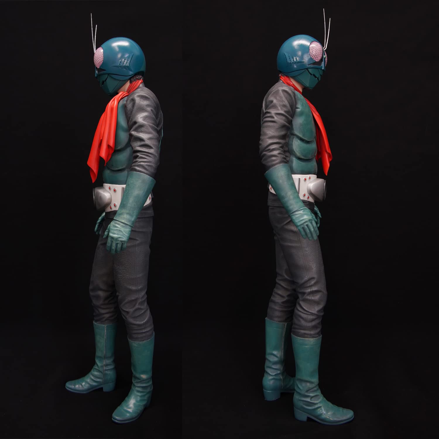 Kamen Rider 1 Mega Soft Vinyl Kit Reprint 1/4 Scale Height Approx 40Cm Soft Vinyl Unpainted Assembly Kit- Japan Figure Store - #1 Bring To You The Best Japanese Goods