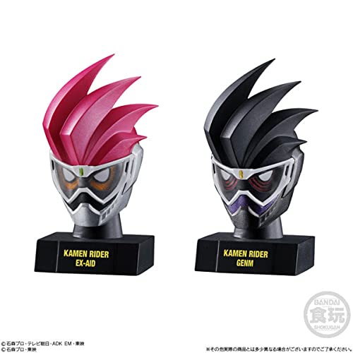 BANDAI CANDY Kamen Rider Mask History 1 10Pack Box Candy Toy- Japan Figure Store - #1 Bring To You The Best Japanese Goods