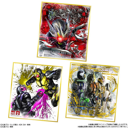 BANDAI CANDY Kamen Rider Shikishi Art 7 Pack Box Candy Toy- Japan Figure Store - #1 Bring To You The Best Japanese Goods