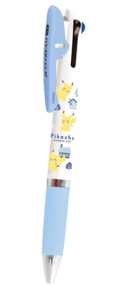 Kamio Japan Pokemon Pikachu Jetstream 0.5 Ballpoint Pen Forest Town 302830- Japan Figure Store - #1 Bring To You The Best Japanese Goods