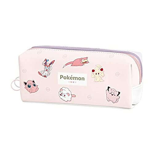Pokemon Center Multi Pouch Double Zipper 2 Tone Color- Japan Figure Store - #1 Bring To You The Best Japanese Goods