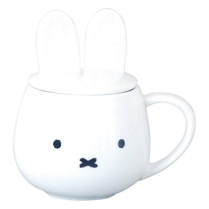 Kaneshotouki Miffy Mug w/Ear Lid 270ml 200101- Japan Figure Store - #1 Bring To You The Best Japanese Goods