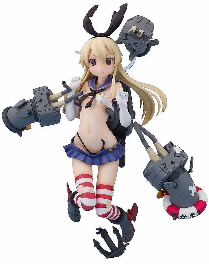 Kantai Collection Kancolle Shimakaze Major Damage Ver 1/8 Pvc Figure Aquamarine- Japan Figure Store - #1 Bring To You The Best Japanese Goods
