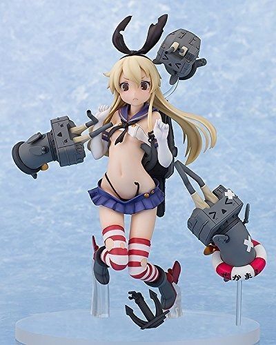 Kantai Collection Kancolle Shimakaze Major Damage Ver 1/8 Pvc Figure Aquamarine- Japan Figure Store - #1 Bring To You The Best Japanese Goods