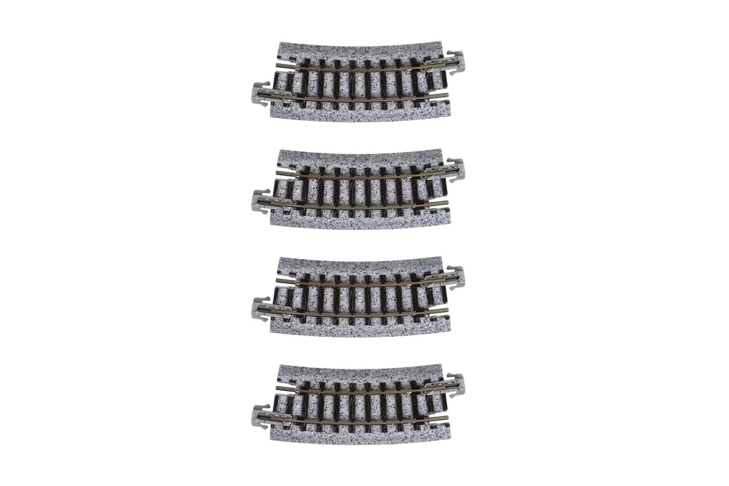 Kato Unitrack 20-171 N Radius 8 1/2 15 Degree Curve Set 4 Pieces- Japan Figure Store - #1 Bring To You The Best Japanese Goods