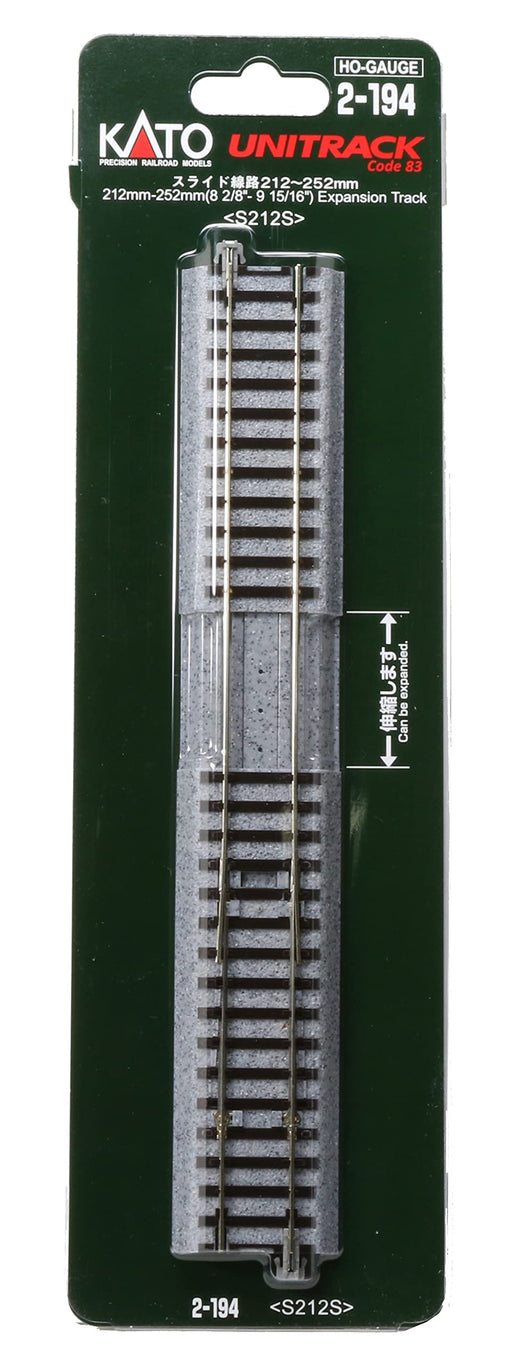 Kato HO Gauge Unitrack Slide Track 212-252mm 2-194 for Railway Model Supplies- Japan Figure Store - #1 Bring To You The Best Japanese Goods