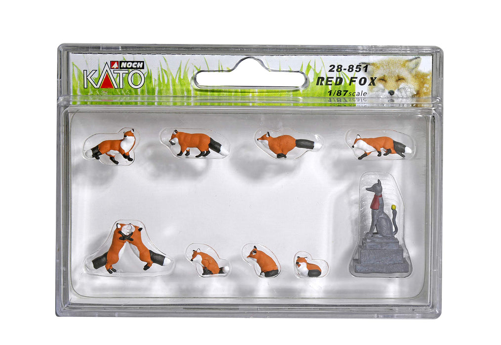Kato Red Fox Ho Gauge 28-851 Diorama Supplies for Model Train Scenery- Japan Figure Store - #1 Bring To You The Best Japanese Goods