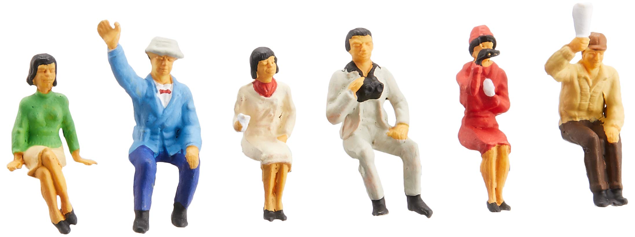 Kato HO Gauge 3 6-508 - Diorama Supplies with Sitting Person Figure- Japan Figure Store - #1 Bring To You The Best Japanese Goods