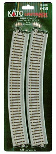 Kato Ho Scale Curve Line R790-22.5 Degrees 4 Pieces 2-250 Model - Japan Figure