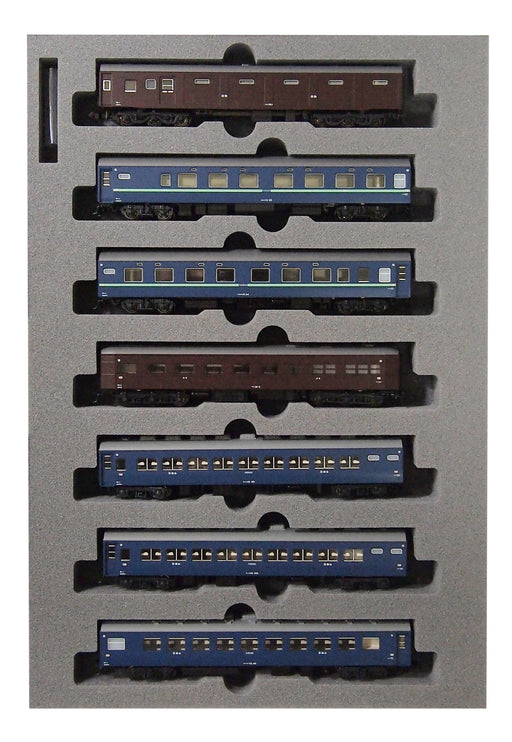 Kato N Gauge 10 Series Aki 1967 7-Car Set Model Railway 10-1302 Passenger Car- Japan Figure Store - #1 Bring To You The Best Japanese Goods