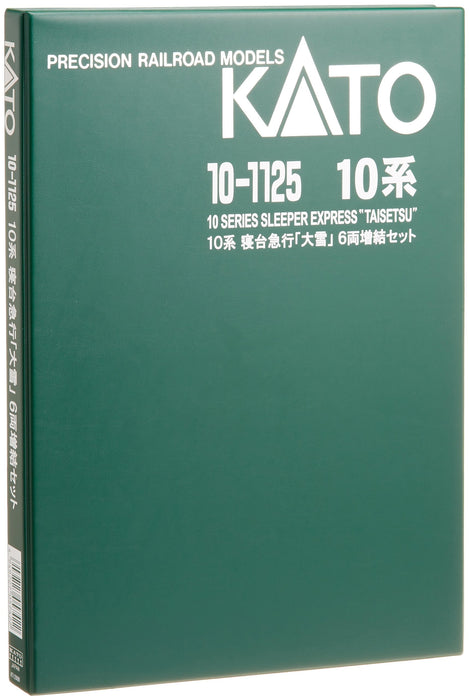 Kato N Gauge 10 Series Taisetsu 6-Car Set Railway Model Passenger Car 10-1125- Japan Figure Store - #1 Bring To You The Best Japanese Goods