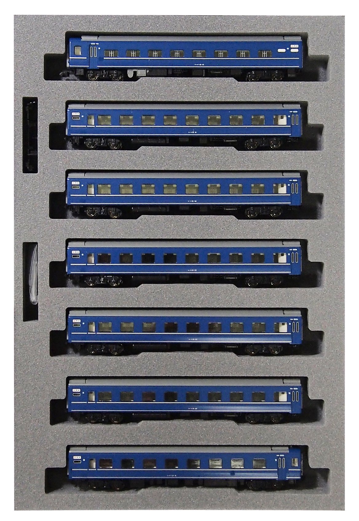 Kato Railway Model- N Gauge 14 Series 15 Type Sleeper Express Akatsuki 7 Car Set- Japan Figure Store - #1 Bring To You The Best Japanese Goods