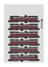 Kato N Gauge 14 Series 6-Car Set -10-250 Model Railway Passenger Car- Japan Figure Store - #1 Bring To You The Best Japanese Goods
