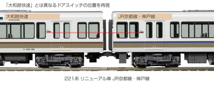 Kato Renewed 221 Series 10-1579 N Gauge Jr Kyoto/Kobe Line 6-Car Model Train Set- Japan Figure Store - #1 Bring To You The Best Japanese Goods